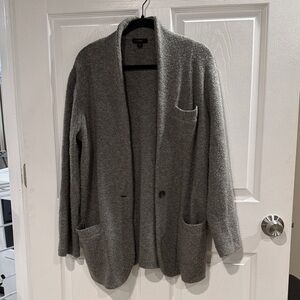J. Crew women’s  Charcoal Cardigan Sweater jacket
